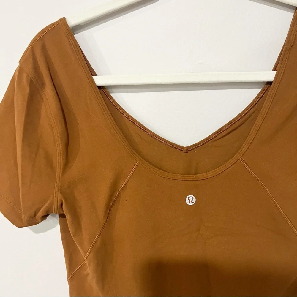 Lululemon Align T-Shirt in Roasted Brown